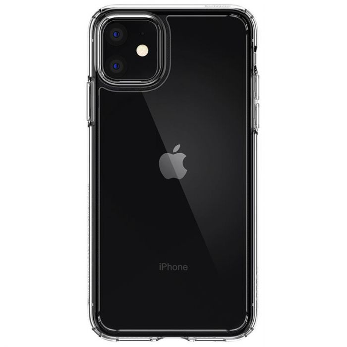 Чохол-накладка Spigen Crystal Hybrid для Apple iPhone 11 Crystal Clear (076CS27086)