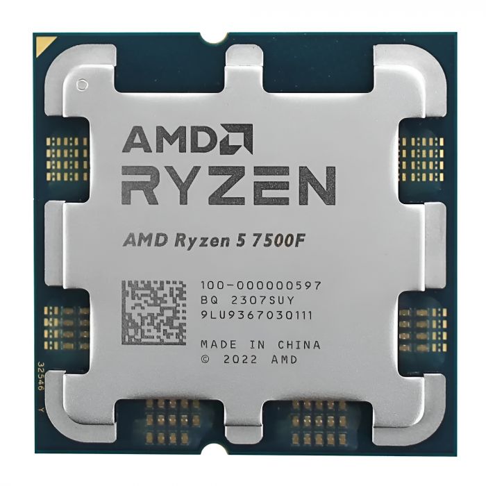 Процесор AMD Ryzen 5 7500F (3.7GHz 32MB 65W AM5) Tray (100-000000597)