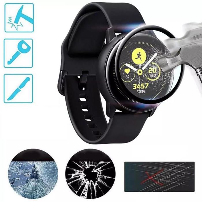 Захисна плівка BeCover для Samsung Galaxy Watch Active Black (706034)