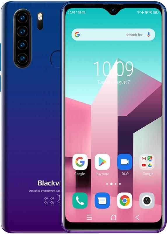 Смартфон Blackview A80 Plus 4/64GB Dual Sim Blue EU_