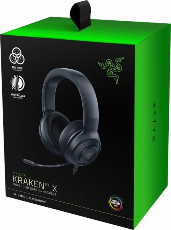 Гарнітура Razer Kraken V3 X (RZ04-03750100-R3M1)