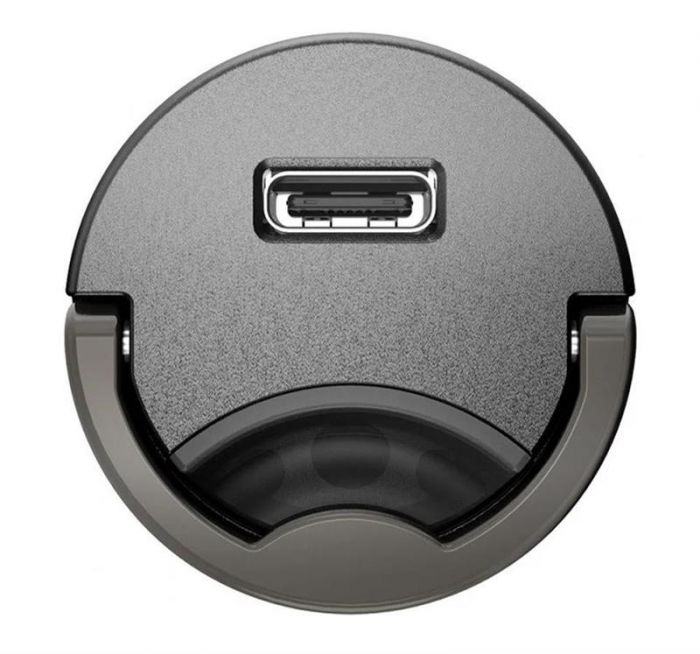 Автомобільний зарядний пристрій Baseus Tiny Star Mini PPS (1USB, 3A) 18W Gray (TZVCHX-0G) + кабель USB-C