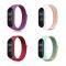 Ремінець BeCover Nylon Style для Xiaomi Mi Smart Band 5/Mi Smart Band 6 Girl 4шт (705624)