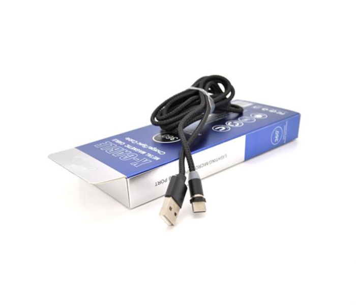 Магнітний кабель PiPo USB 2.0-Lighting 1.0м Black (18167)