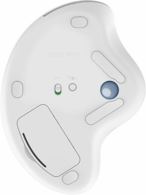 Мишка Bluetooth Logitech Ergo M575 (910-005870) White USB