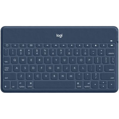 Клавiатура Logitech Keys-To-Go Blue USB RUS (920-010123)