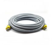 Кабель Merlion (YT-HDMI(M)/(M)HSV2.0-10m/10125) HDMI-HDMI, 10м, Grey/Yellow, пакет