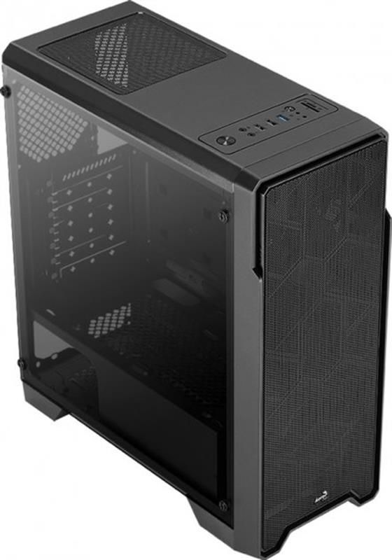 Корпус AeroCool Ore Saturn (Ore Saturn FRGB-G-BK-v1) Black без БЖ