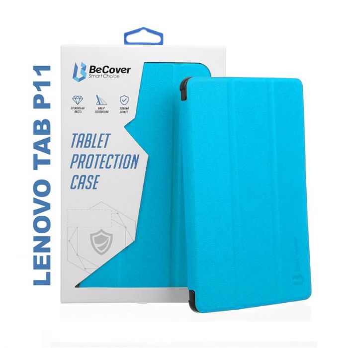 Чохол-книжка BeCover Smart Case для Lenovo Tab P11/Tab P11 Plus Blue (706093)