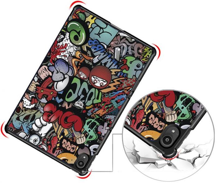 Чохол-книжка BeCover Smart Case для Lenovo Tab P11/Tab P11 Plus Graffiti (706102)