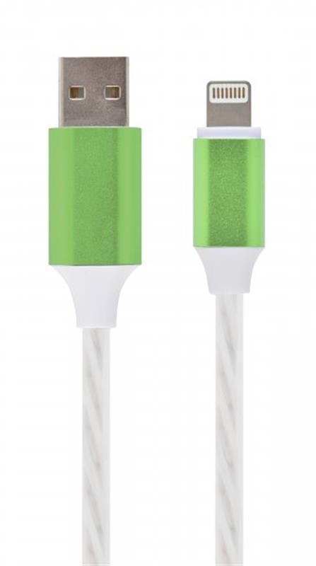 Кабель Cablexpert USB - Lightning (M/M), 1 м, белый (CC-USB-8PLED-1M)