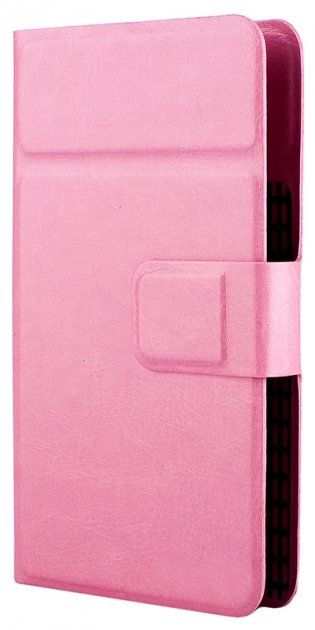 Універсальний чохол-книжка Vellini Smart Book 4.2"-4.8" Pink (215389)