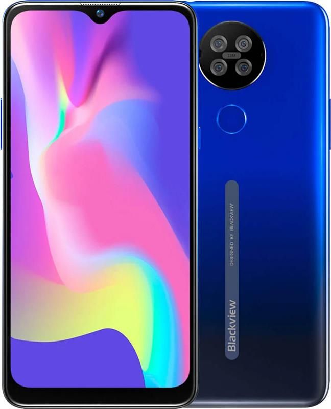 Смартфон Blackview A80S 4/64GB Dual Sim Blue EU_