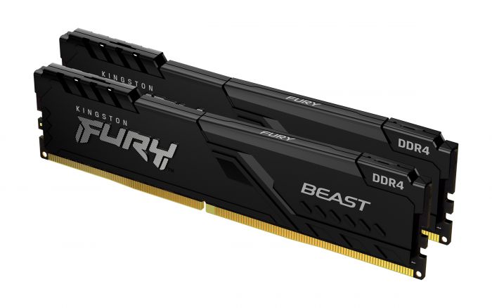Модуль пам`ятi DDR4 2x8GB/2666 Kingston Fury Beast Black (KF426C16BBK2/16)
