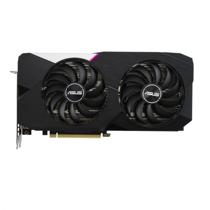 Відеокарта GF RTX 3060 Ti 8GB GDDR6 Dual V2 OC Asus (DUAL-RTX3060TI-O8G-V2) (LHR)