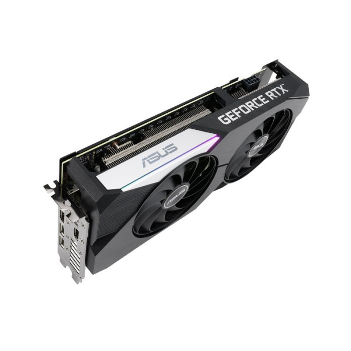 Відеокарта GF RTX 3060 Ti 8GB GDDR6 Dual V2 OC Asus (DUAL-RTX3060TI-O8G-V2) (LHR)