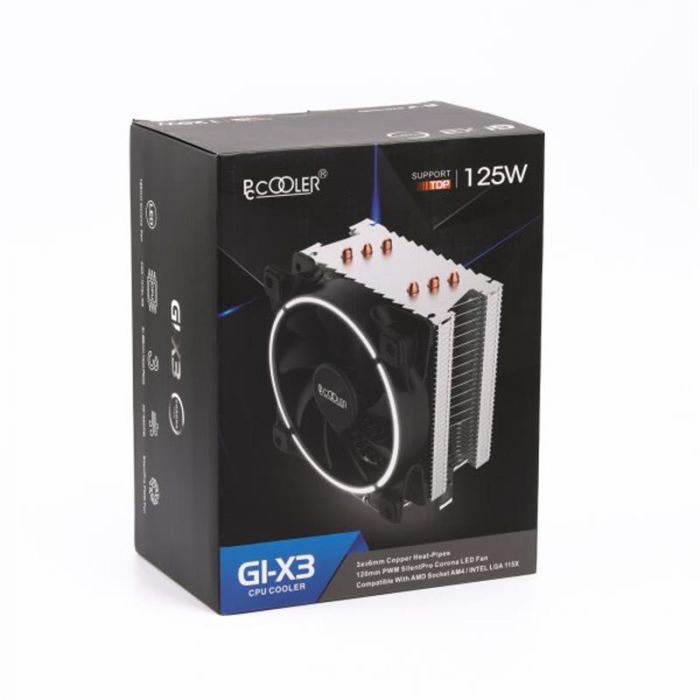 Кулер процесорний PCCooler GI-X3 White