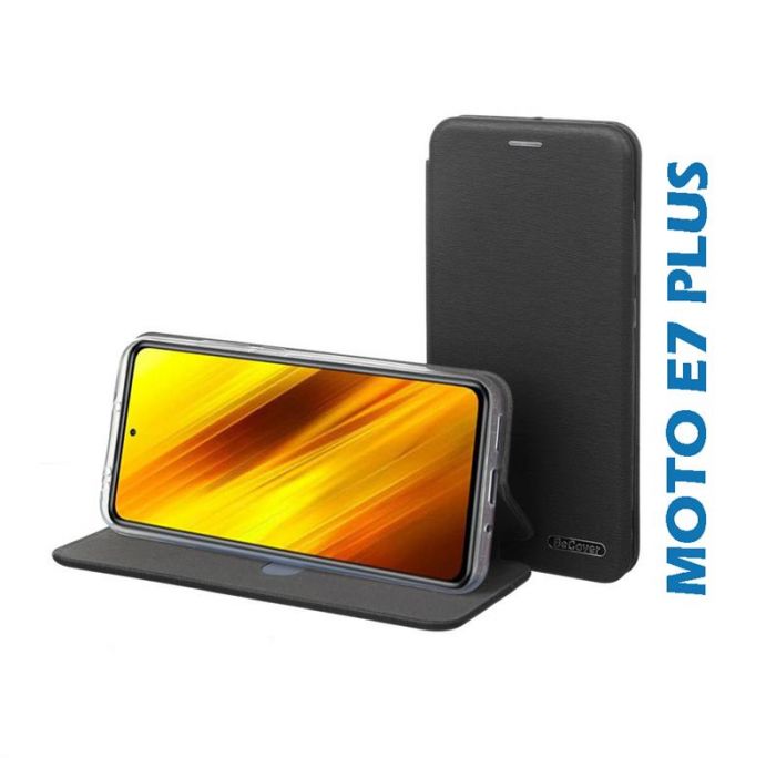 Чохол-книжка BeCover Exclusive для Motorola Moto E7 Plus Black (706423)