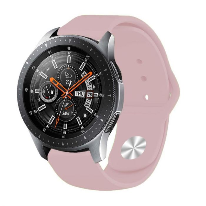 Силіконовий ремінець BeCover для Samsung Galaxy Watch 42mm/Watch Active/Active 2 40/44mm/Watch 3 41mm/Gear S2 Classic/Gear Sport Pink (706170)