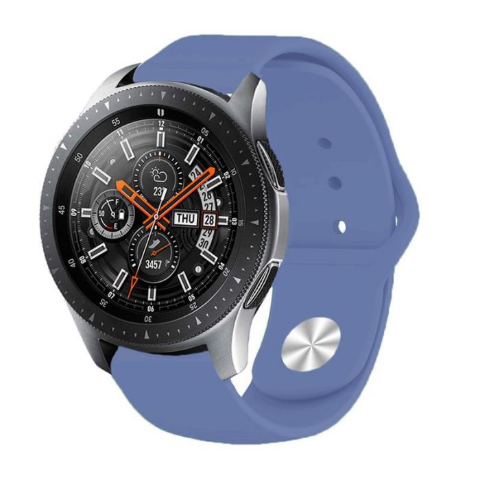 Силіконовий ремінець BeCover для Samsung Galaxy Watch 42mm/Watch Active/Active 2 40/44mm/Watch 3 41mm/Gear S2 Classic/Gear Sport Lilac (706172)