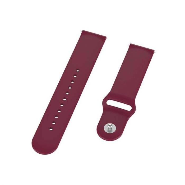 Силіконовий ремінець BeCover для Motorola Moto 360 2nd Gen. Men"s Dark-Red (706249)