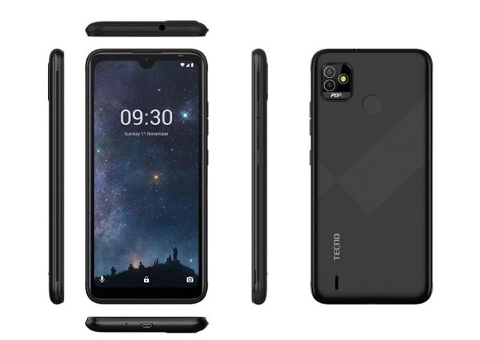 Смартфон Tecno Pop 5 (BD2d) 2/32GB Dual Sim Obsidian Black (4895180775116)