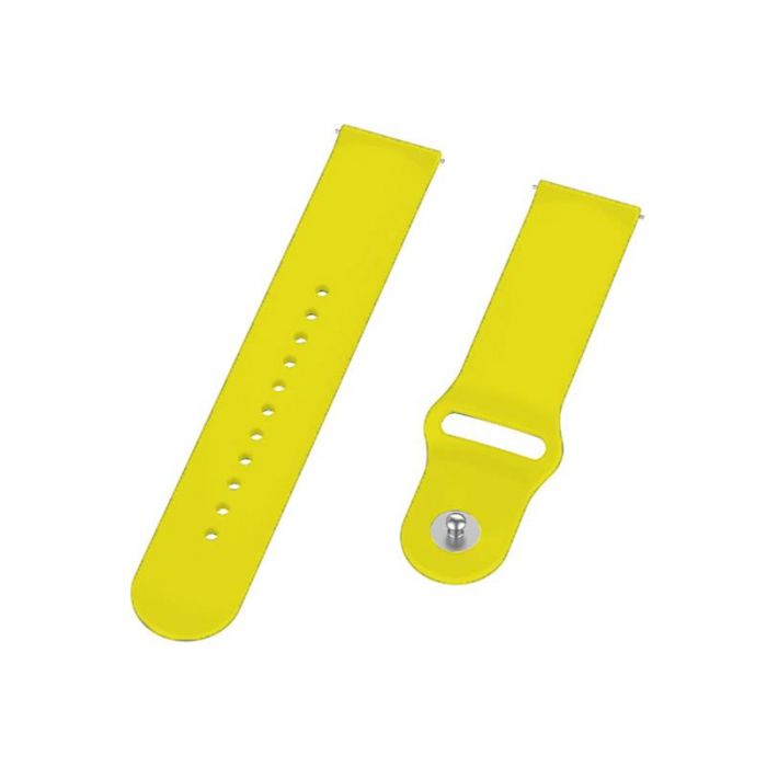 Силіконовий ремінець BeCover для Motorola Moto 360 2nd Gen. Men"s Yellow (706261)