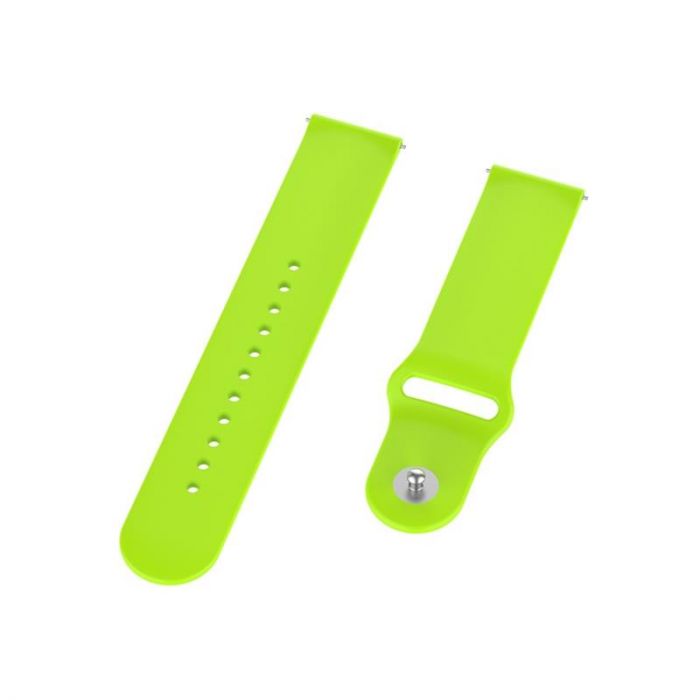 Силіконовий ремінець BeCover для Motorola Moto 360 2nd Gen. Men"s Lime (706263)