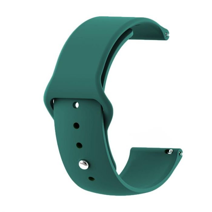 Силіконовий ремінець BeCover для Nokia/Withings Steel/Steel HR Dark-Green (706286)