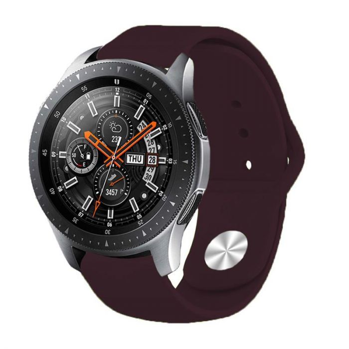 Силіконовий ремінець BeCover для LG Watch Sport W280A Purple-Wine (706218)