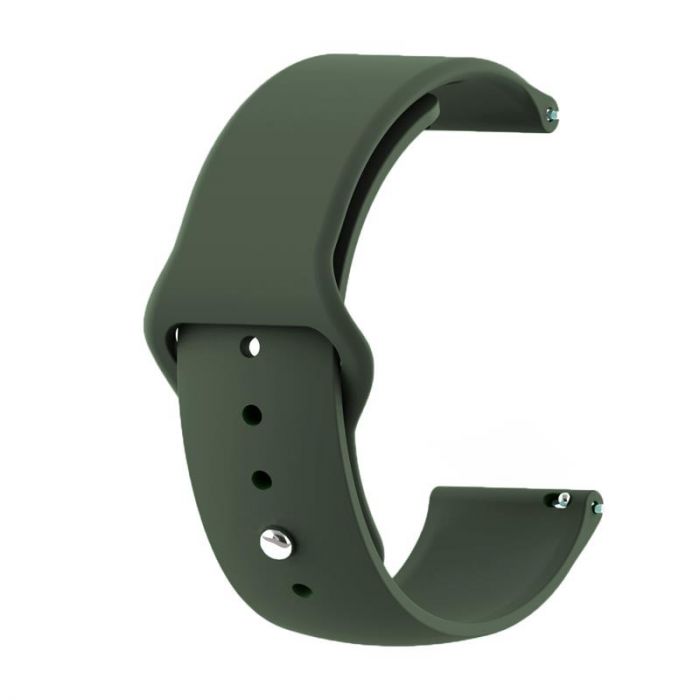 Силіконовий ремінець BeCover для Garmin Vivoactive 3/3 Music/Vivomove HR/Vivomove Khaki (706304)