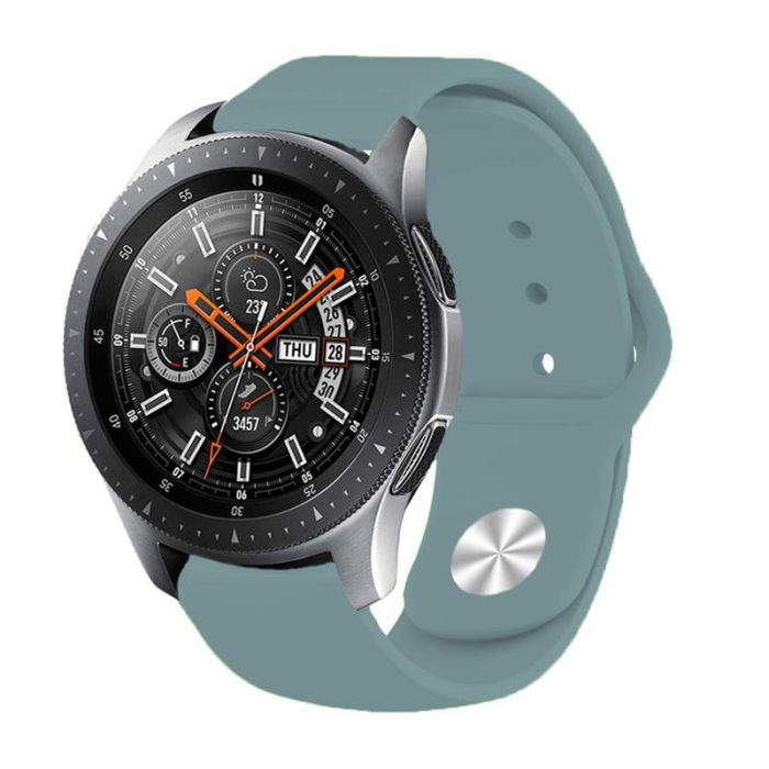 Силіконовий ремінець BeCover для Samsung Galaxy Watch 46mm/Watch 3 45mm/Gear S3 Classic/Gear S3 Frontier Turquoise (706313)