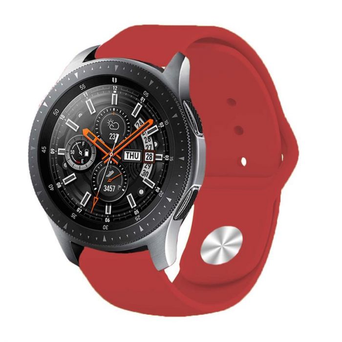 Силіконовий ремінець BeCover для Huawei Watch GT/GT 2 46mm/GT 2 Pro/GT Active/Honor Watch Magic/Magic 2/GS Pro/Dream Red (706328)