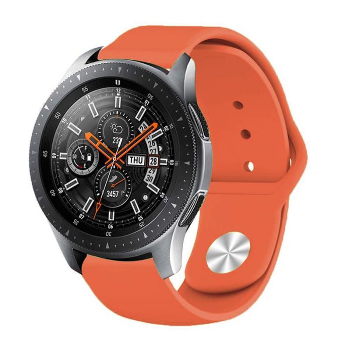 Силіконовий ремінець BeCover для Huawei Watch GT/GT 2 46mm/GT 2 Pro/GT Active/Honor Watch Magic/Magic 2/GS Pro/Dream Apricot (706335)