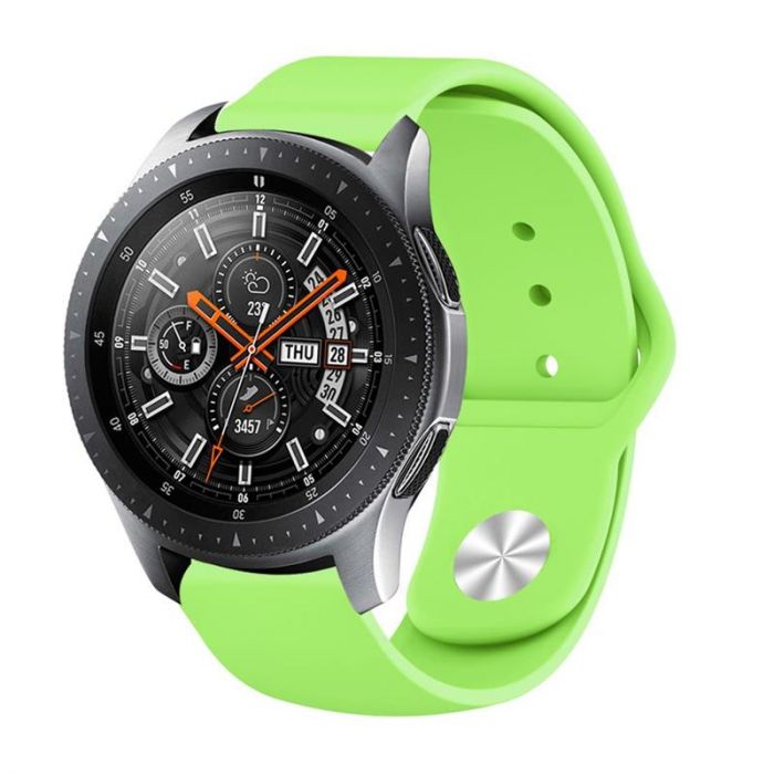 Силіконовий ремінець BeCover для Huawei Watch GT/GT 2 46mm/GT 2 Pro/GT Active/Honor Watch Magic/Magic 2/GS Pro/Dream Lime (706343)