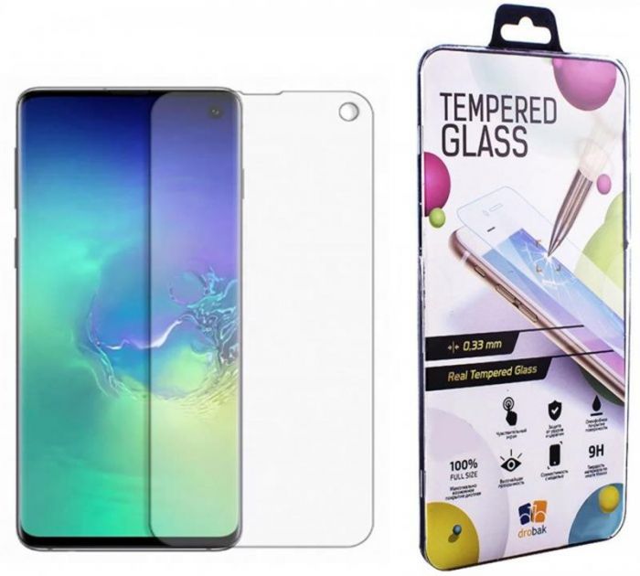 Захисне скло Drobak для Samsung Galaxy S10 SM-G973 Transparent (464649)