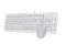 Комплект (клавіатура, миша) A4Tech F1512 White USB