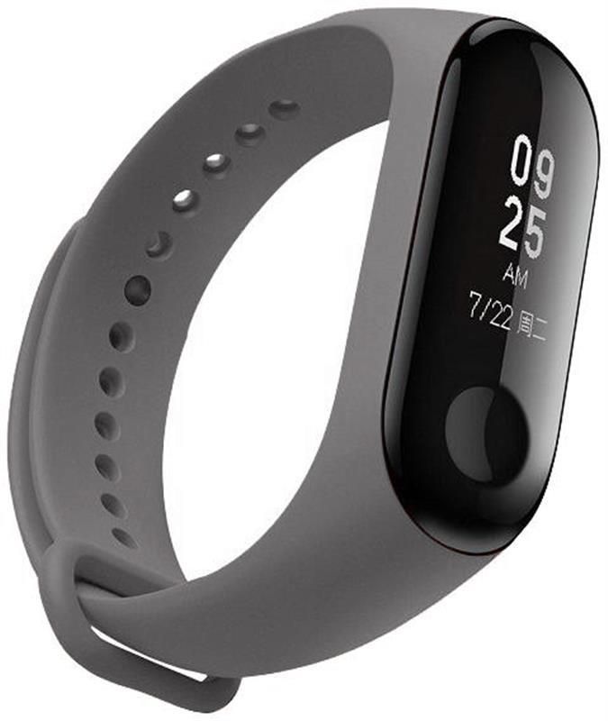 Ремінець Armorstandart для Xiaomi Mi Band 4/3 Dark Grey (ARM52157)