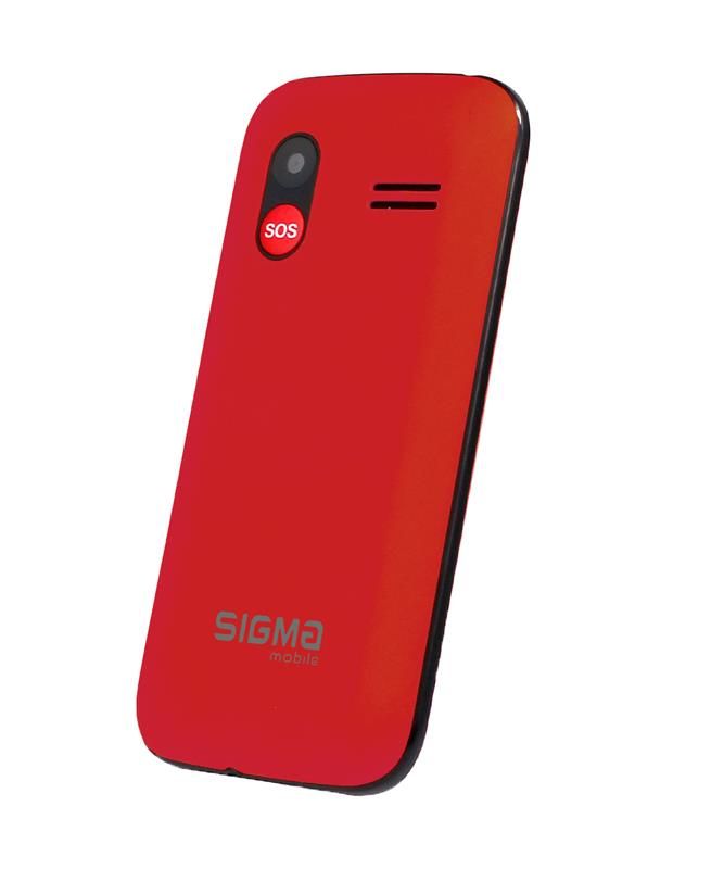 Мобільний телефон Sigma mobile Comfort 50 Hit 2020 Dual Sim Red (4827798120958)