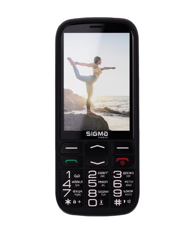 Мобільний телефон Sigma mobile Comfort 50 Optima Dual Sim Black (4827798122211)