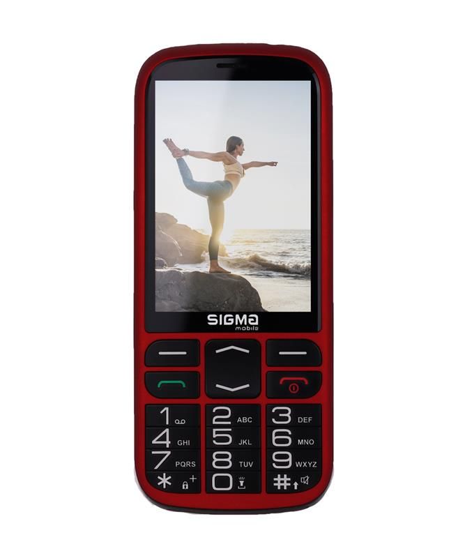 Мобільний телефон Sigma mobile Comfort 50 Optima Dual Sim Red (4827798122228)