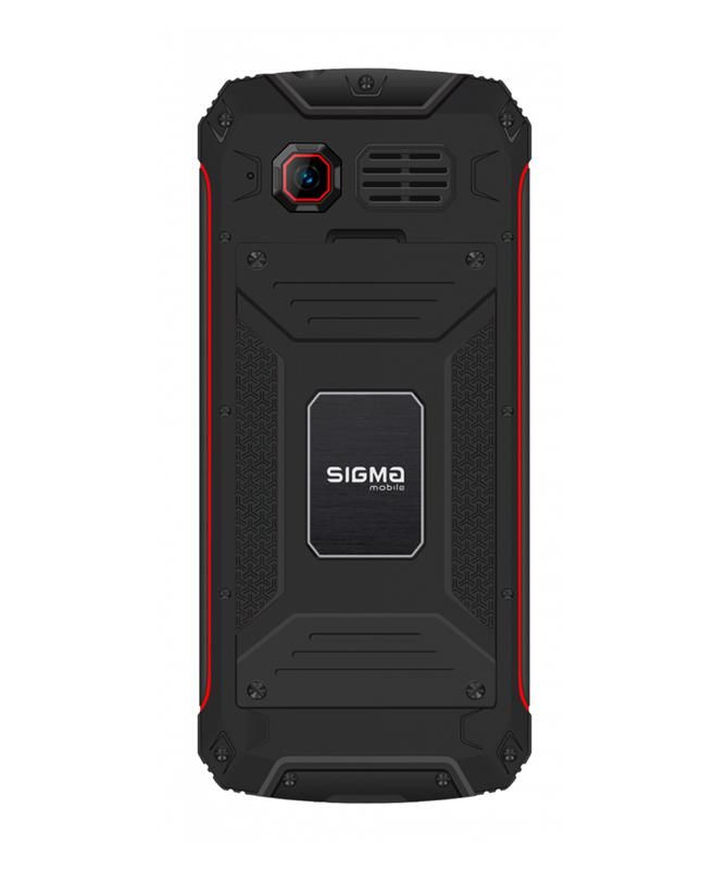 Мобільний телефон Sigma mobile X-treme PR68 Dual Sim Black/Red (4827798122129)