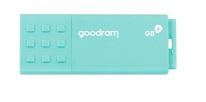 Флеш-накопичувач USB3.0 64GB GOODRAM UME3 Care Green (UME3-0640CRR11)