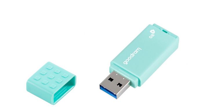 Флеш-накопичувач USB3.0 32GB GOODRAM UME3 Care Green (UME3-0320CRR11)