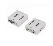 Адаптер Voltronic VGA - 3хRCA, (M/M), White (YT-CM-VGA/AV/09388)