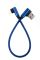 Кабель Dengos USB-Lightning 0.25м Blue (NTK-L-UG-SHRT-SET-BLUE)
