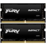 Модуль пам`ятi SO-DIMM DDR4 2x32GB/3200 Kingston Fury Impact (KF432S20IBK2/64)