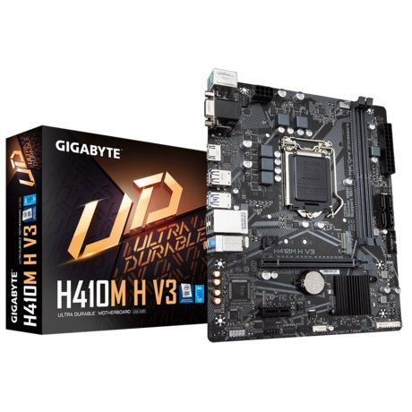 Материнська плата Gigabyte H410M H V3 Socket 1200