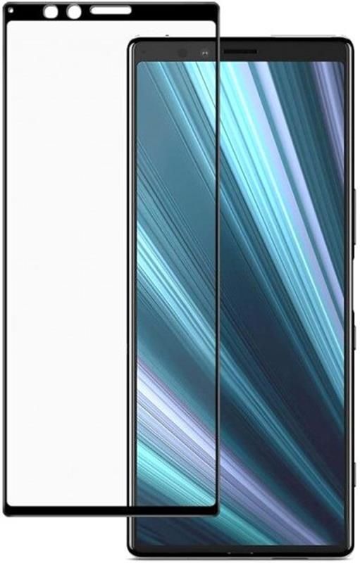 Захисне скло Drobak Tempered Glass для Sony Xperia 1 J9110 Black (442201)