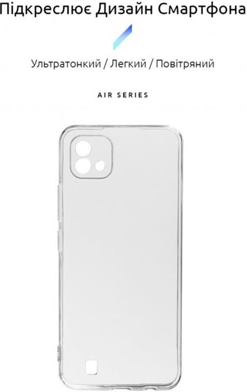 Чохол-накладка Armorstandart Air для Realme C11 (2021) Transparent (ARM59513)